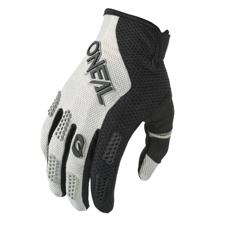 bicycle pump agility-ONEAL 2024 ELEMENT RACEWEAR GLOVES - BLACK/GREY