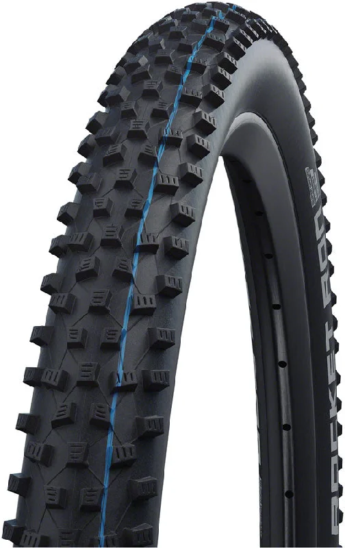 bicycle cleaner adjustment-Schwalbe Rocket Ron Tire - 27.5 x 2.25 Clincher Folding BLK Evolution Line Addix Speed LiteSkin