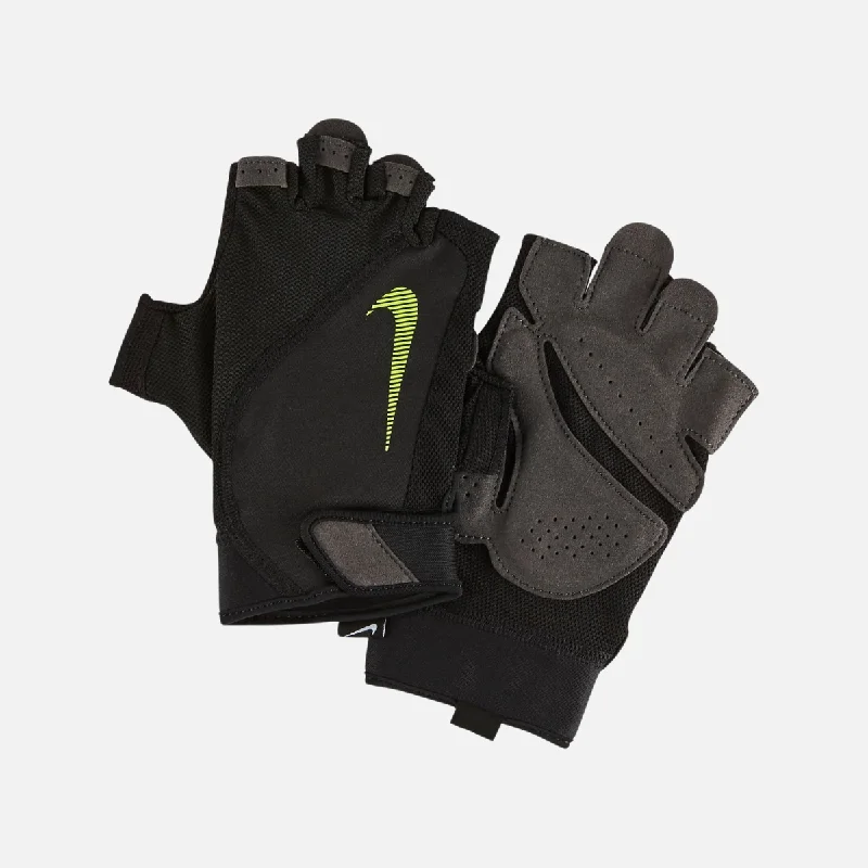 bicycle rust rigidity-Nike Men's Training Gloves -Black/Dark Grey/Black/Volt