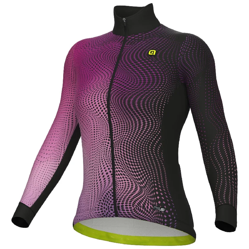 bicycle cleaner suppleness-Maglia maniche lunghe donna Ale PR-S Circus - Fucsia