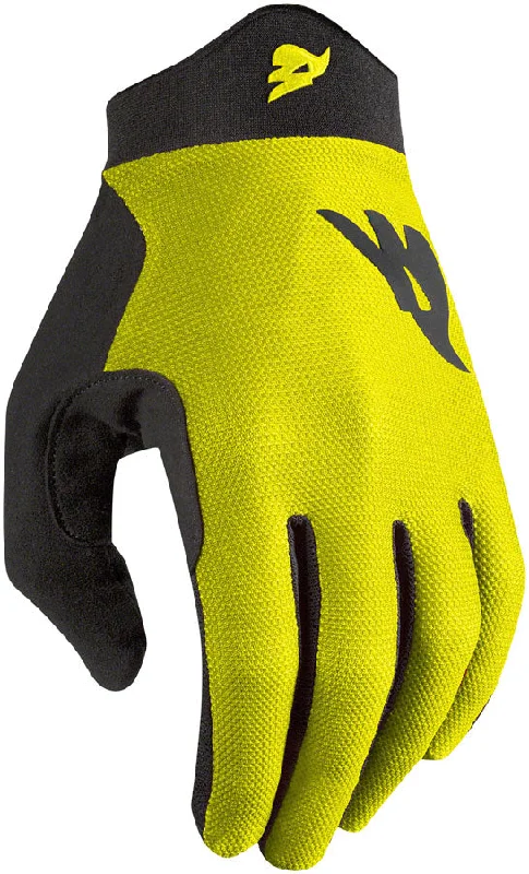 bicycle chain improvement-Bluegrass Union Gloves - Fluorescent Yellow Full Finger Large