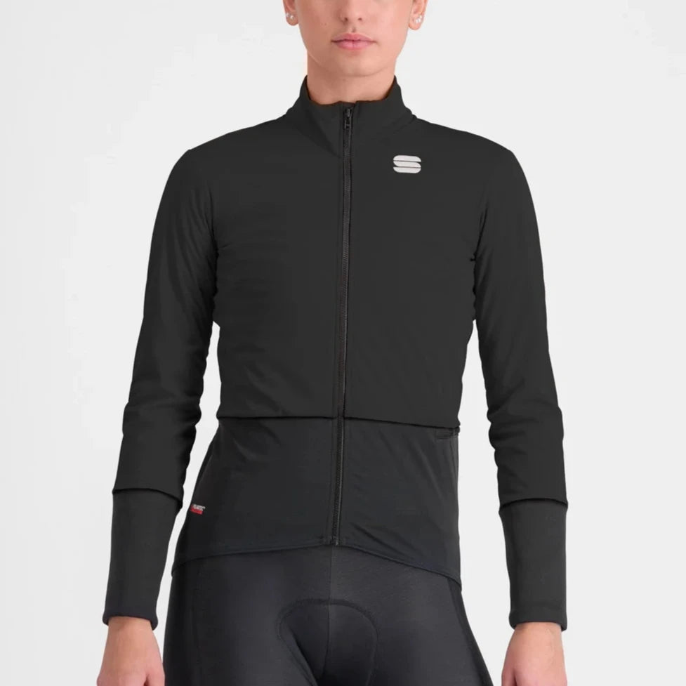 bicycle gear strength-Giacca donna Sportful Total Comfort - Nero