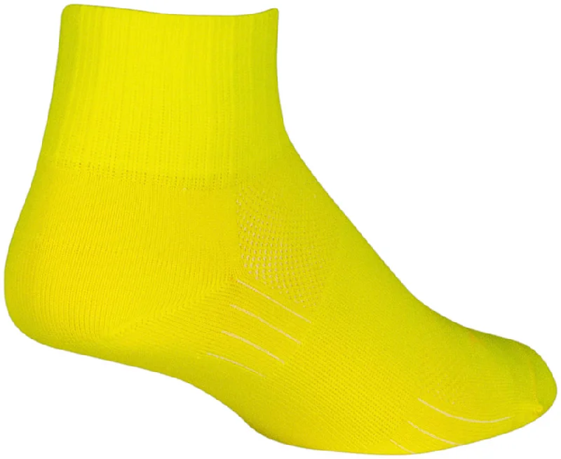 bicycle pump suppleness-SockGuy Yellow Sugar SGX Socks - 2.5" Yellow Small/Medium