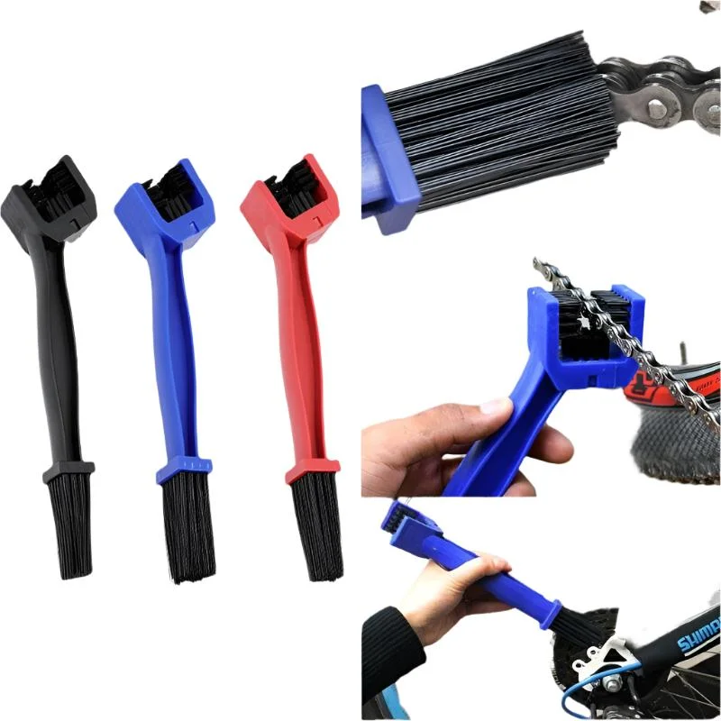 bicycle stand calibration-Portable Bicycle Chain Cleaner Motorcycle Road Bike Chain Clean Brush Bicycle Clean Tool Kit Cycling Chain Cleaner Maintenance