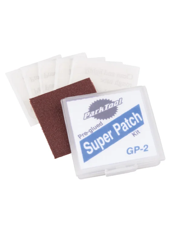 bicycle tire upgrade-Park Tool GP-2 Bike Pre-Glued Super Patch Kit