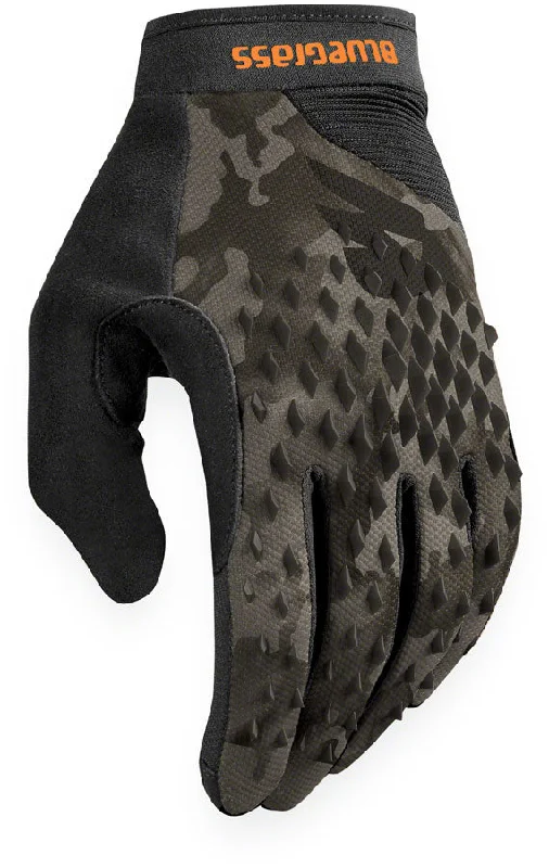 bicycle chain balance-Bluegrass Prizma 3D Gloves - Titanium Camo Full Finger Medium