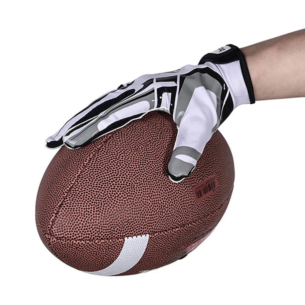 bicycle sidewall durability-Rugby Gloves American Football Sports Grip Gloves for Fitness Wear-resistant Outdoor Activities Enhanced Grip