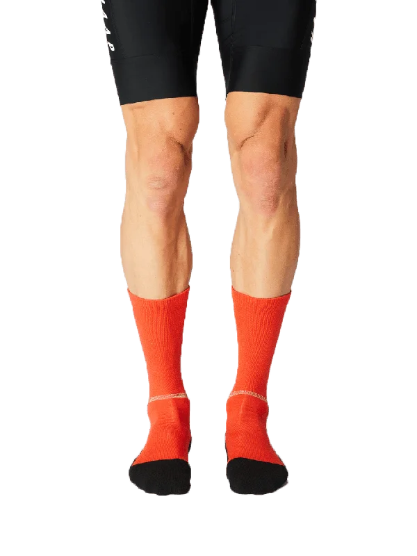 bicycle bikepacking precision-FINGERSCROSSED SOCKS | #MERINO* WINTER BURNT ORANGE