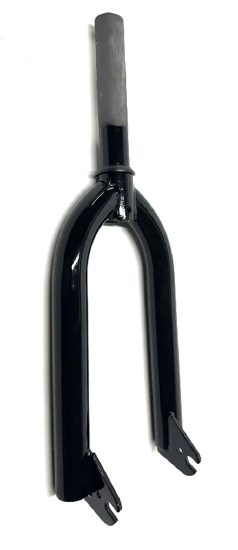 bicycle cleaner balance-Framed Impact 18" BMX Steel Black Bike 1 1/8 Threadless Fork 3/8 Axle New