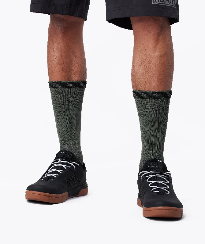 bicycle stem stability-Technical Riders Socks - Green