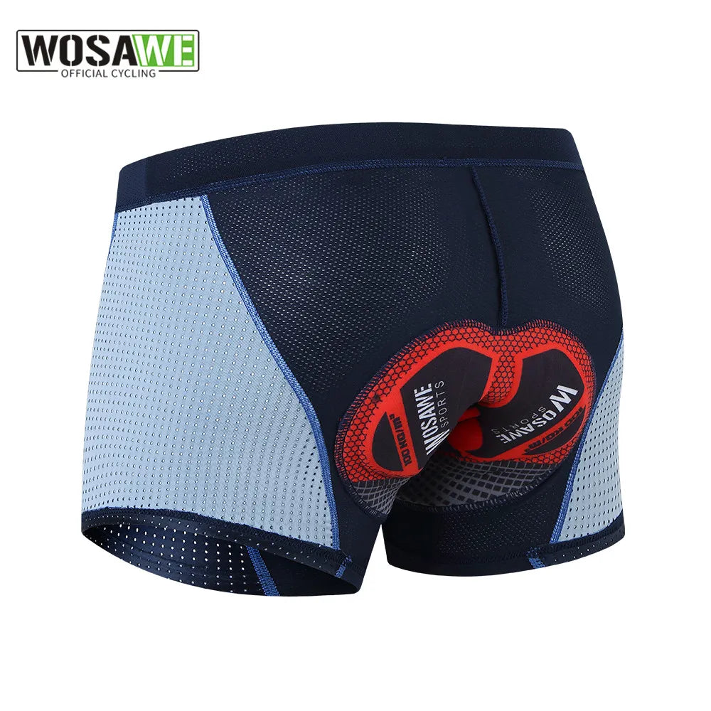 bicycle sidewall maneuverability-Upgrade Cycling Shorts Men Cycling Underpant Pro Shockproof Padded Bicycle Underpant MTB Road Bike Underwear Man Shorts