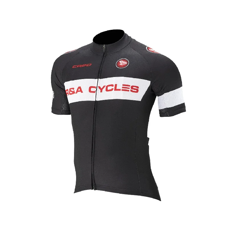 bicycle cleaner stability-R&A Cycles Team Short Sleeve Jersey