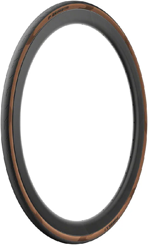 bicycle tire maneuverability-Pirelli P ZERO Race TLR RS Tire - 700 x 32 Tubeless Folding Classic Tan SpeedCore SmartEvo