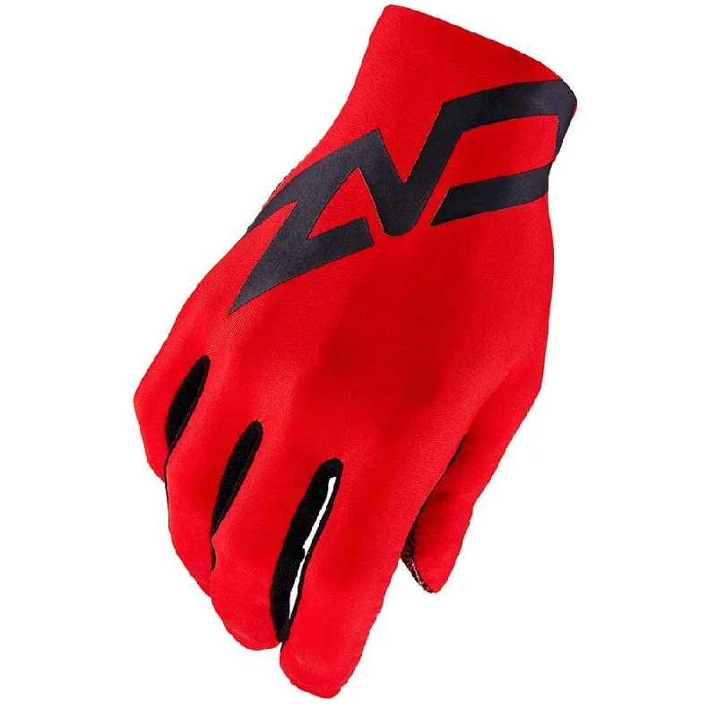 bicycle wheel rigidity-Supacaz SupaG Long Full Finger Gloves Black/Red XL Pair