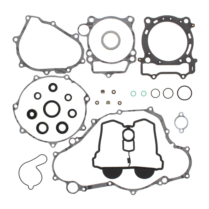 bicycle brake responsiveness-VERTEX COMPLETE GASKET SET W/ OIL SEALS YAMAHA