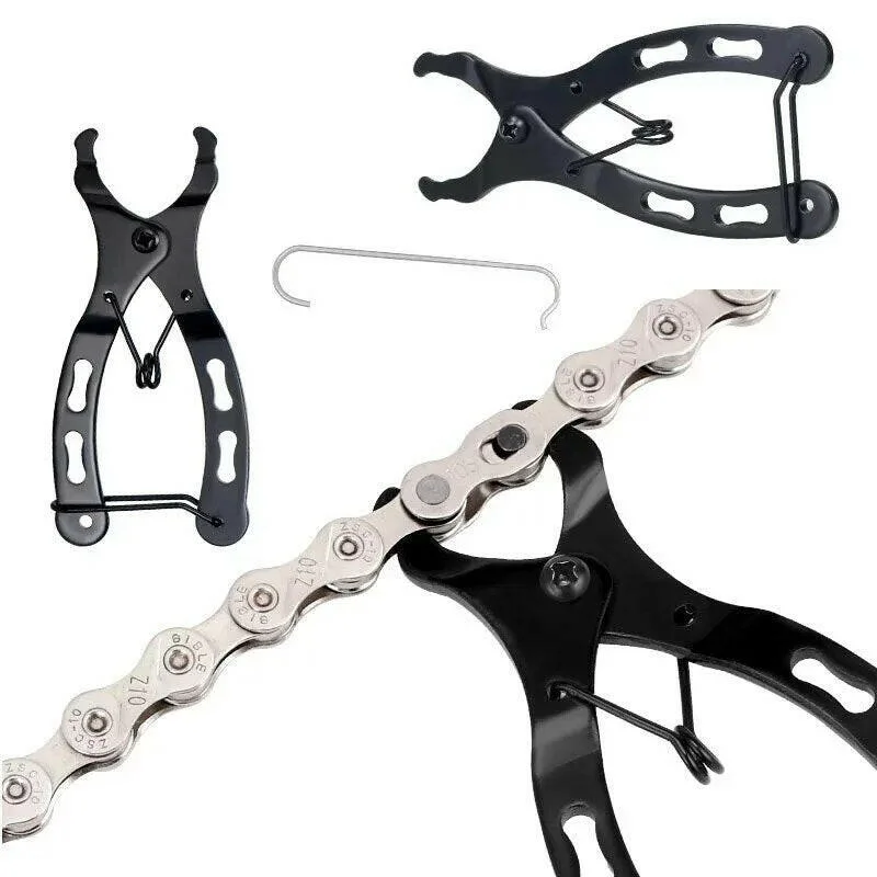 bicycle tire agility-Bicycle Chain Buckle Pliers Mini MTB Bike Chain Quick Release Magic Link Clamp Removal Install Plier Road Cycling Repair Tools