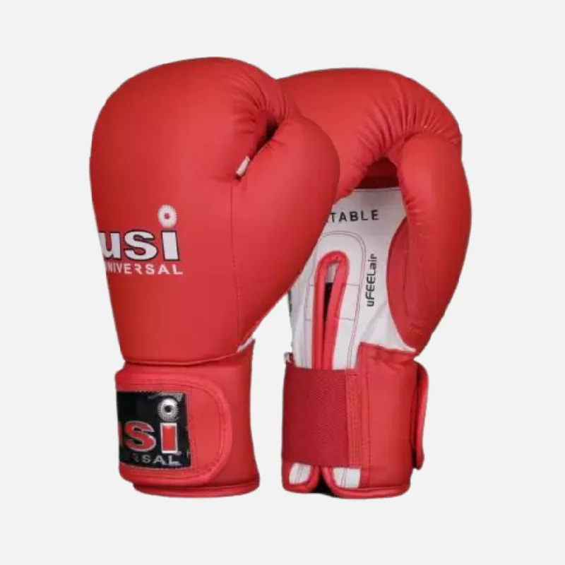 bicycle cleat agility-USI Universal Lite Contest Boxing Gloves 10oz/12oz -Red/Blue