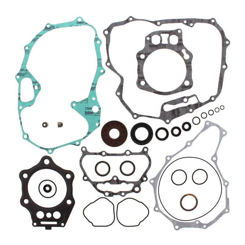 bicycle sidewall stability-VERTEX COMPLETE GASKET SET W/ OIL SEALS HONDA