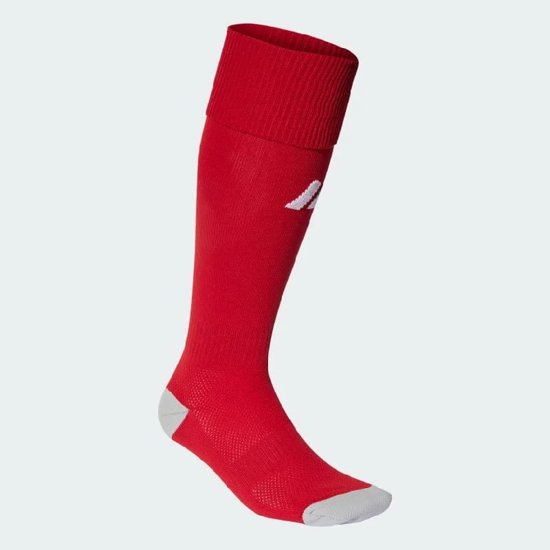 bicycle pedal maneuverability-Adidas Milano 23 Football Socks - Team Power Red 2/White