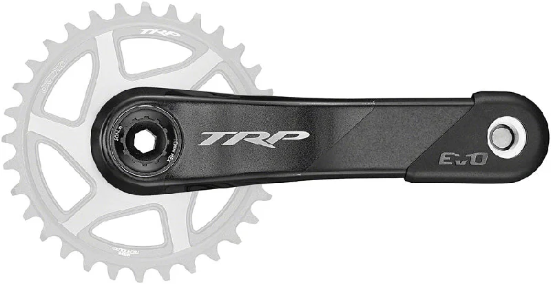 bicycle valve responsiveness-TRP CK-9050 EVO Crankset - 170mm 12-Speed For 68/73mm Frame BB DM CINCH Chainring Interface 30mm Spindle Carbon BLK/Silver