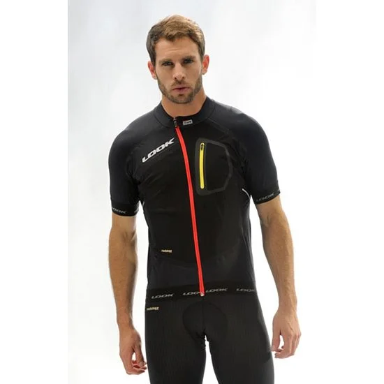 bicycle handlebar personalization-Look Excellence Resistex Short Sleeve Jersey