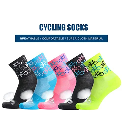 bicycle rotor tuning-Compressprint Men and Womens Cycling Socks