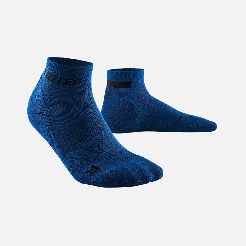 bicycle cleaner responsiveness-Cep The Run 4.0 Low Cut Men's Socks -Blue