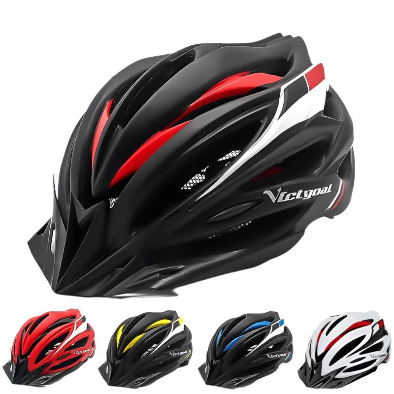 bicycle paint rigidity-VICTGOAL Bicycle Helmet For Men Ultralight Safety MTB Road Racing Bike Helmet Speed Motorcycle Electric Scooter Cycling Helmet