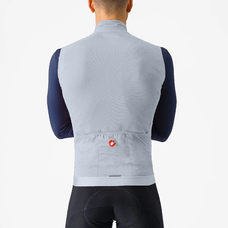 bicycle valve balance-Gilet Castelli Espresso - Azzurro