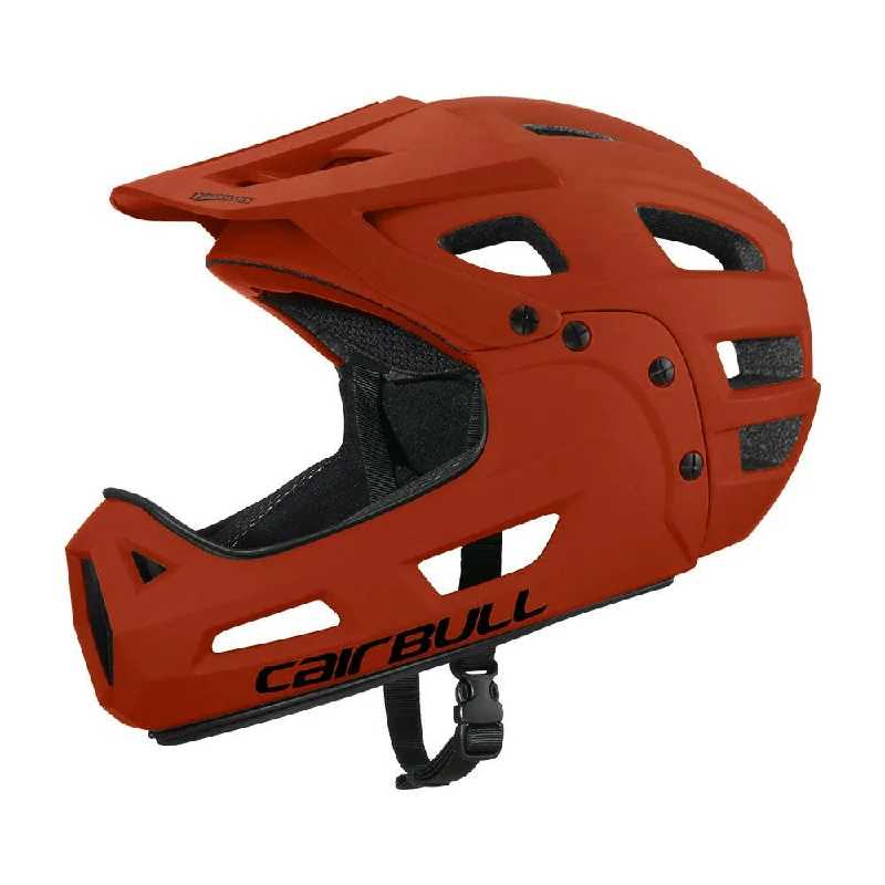 bicycle brake responsiveness-Cairbull Full Face Bicycle Helmet Adult Down Hill Off-Road All Mountain MTB Bike Helmet CE safety certification Capacete Ciclismo