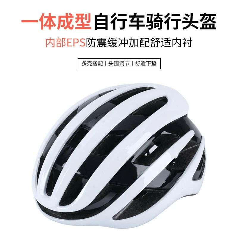 bicycle valve agility-Road Bicycle Helmet Red Cycling helmet For Man Women Size M L EPS + PC Shell Mtb Bike Equipment Outdoor Sports Safety Cap