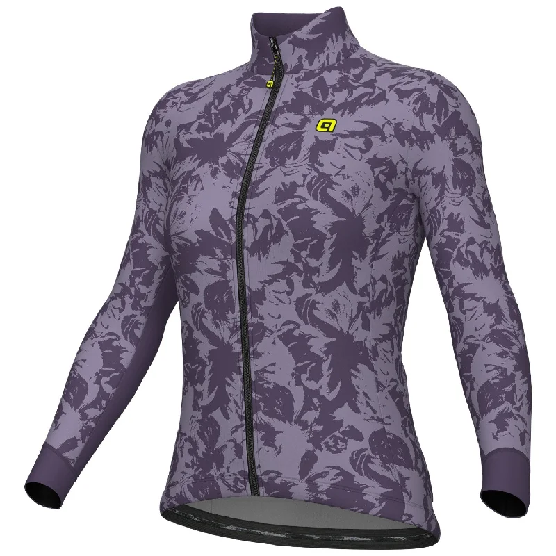 bicycle gear balance-Maglia maniche lunghe donna Ale Pragma Essenza - Viola