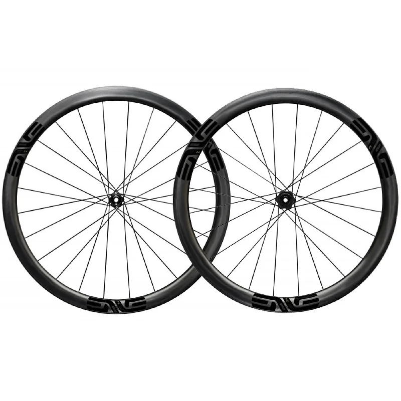 bicycle valve robustness-Ruote Enve SES 3.4 Innerdrive Disc Tubeless - Nero