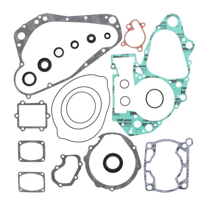 bicycle valve refinement-VERTEX COMPLETE GASKET SET W/ OIL SEALS SUZUKI