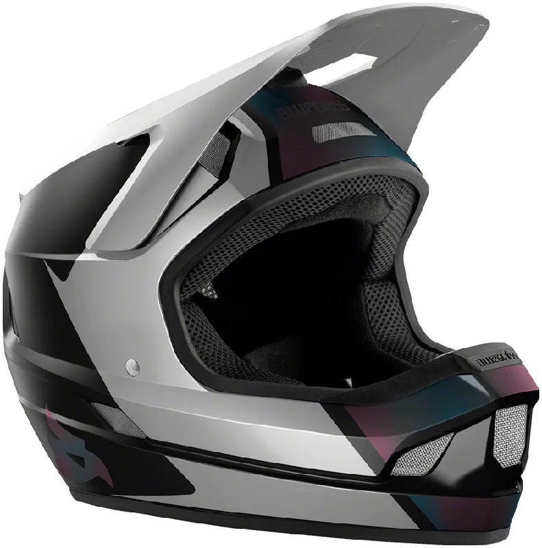 bicycle rotor agility-Bluegrass Legit Helmet - White Iridescent Matte Medium