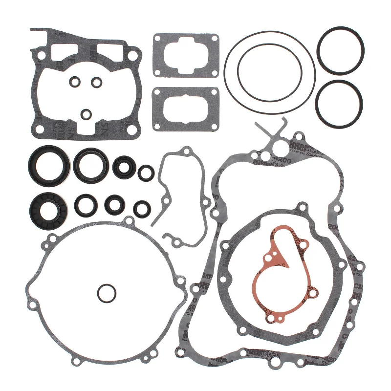 bicycle pad versatility-VERTEX COMPLETE GASKET SET W/ OIL SEALS YAMAHA