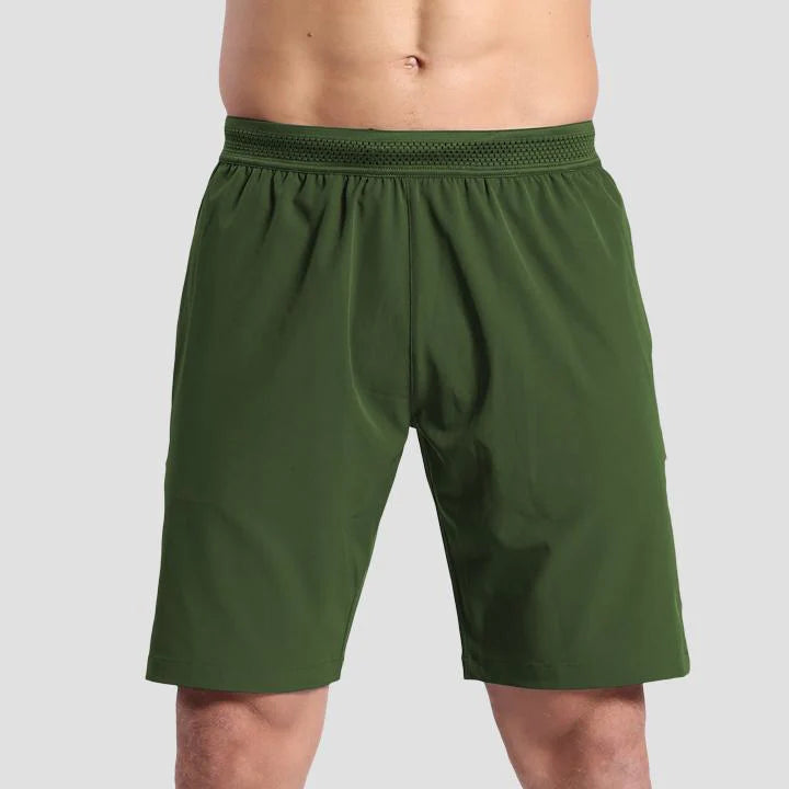 bicycle handlebar balance-Dive Excel Men's Training Shorts -Olive