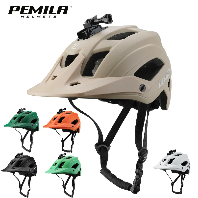 bicycle valve adjustment-PEMILA New Helmet Cycling MTB Men Women Bicycle Helmet capacete ciclismo Ultralight mountain road bike helmets casco ciclismo