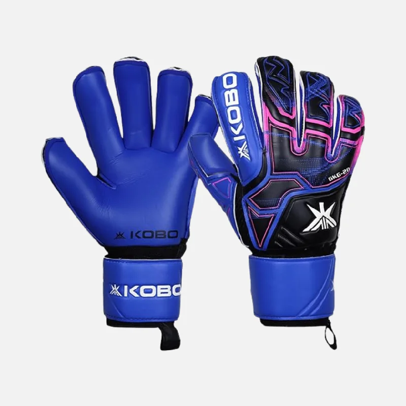 bicycle cleaner responsiveness-Kobo  GKG-20 Football Goal Keeper Gloves Adult -Blue/Pink