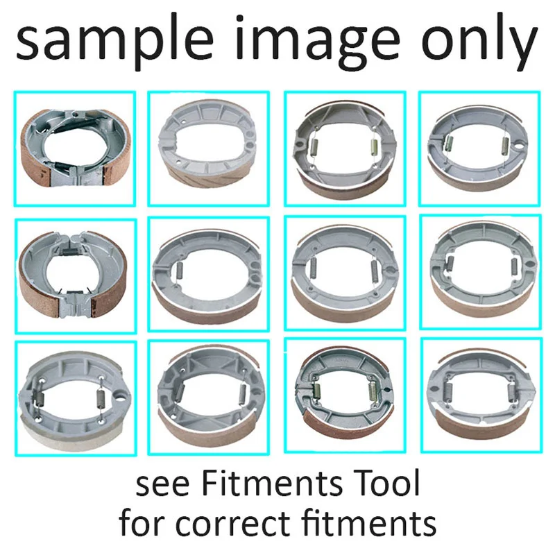 bicycle rust agility-Whites Brake Shoes - Water Groove