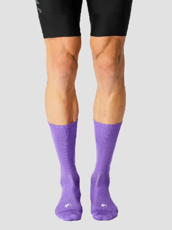 bicycle back precision-FINGERSCROSSED SOCKS | #13_03 YIN & YANG - LILAC