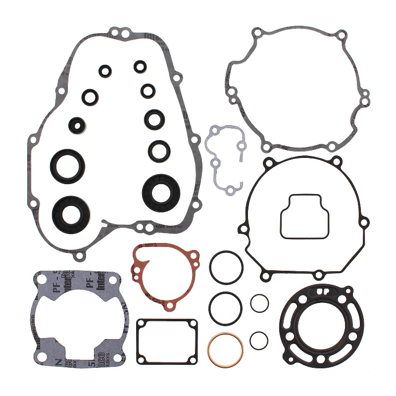 bicycle brake alignment-VERTEX COMPLETE GASKET SET W/ OIL SEALS KAWASAKI