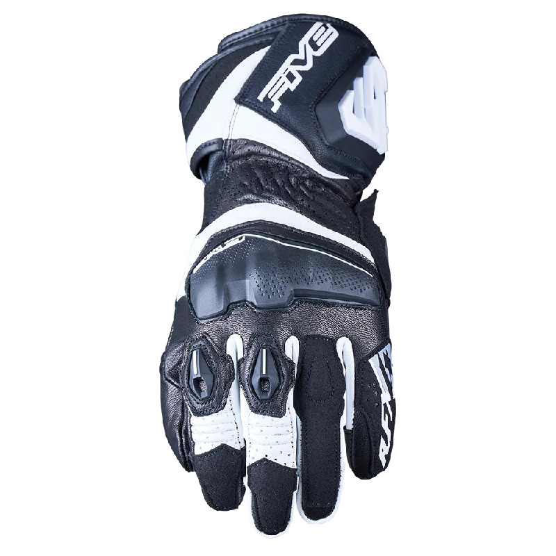 bicycle pedal maneuverability-FIVE RFX-4 EVO LADIES GLOVES - BLACK/WHITE