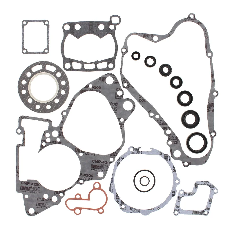 bicycle pump adjustment-VERTEX COMPLETE GASKET SET W/ OIL SEALS SUZUKI