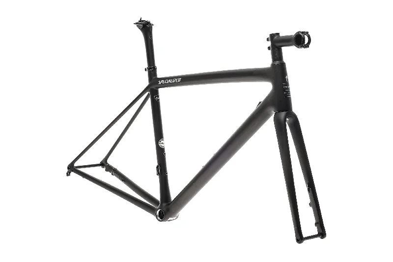 bicycle shoe alignment-Specialized Aethos 54cm Frameset - 2022