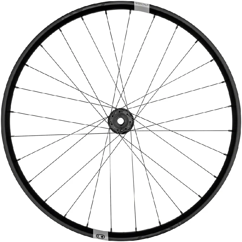 bicycle safety precision-Crankbrothers Synthesis E I9 Alloy Front Wheel - 27.5 15 x 110mm 6-Bolt BLK