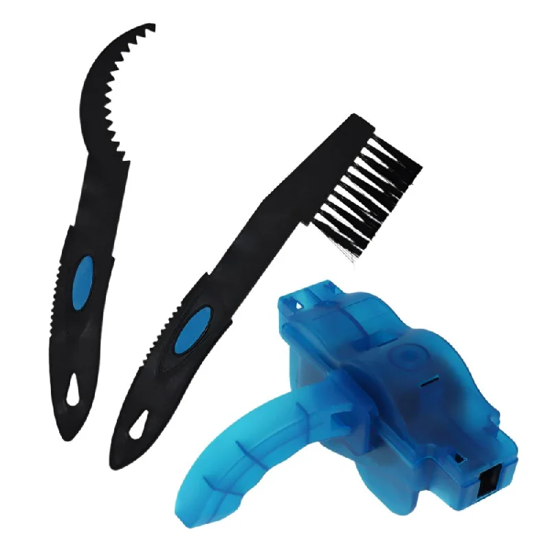 bicycle lever optimization-Bicycle Chain Cleaner Scrubber Brushes Mountain Bike Wash Tool Set Cycling Cleaning Kit Bicycle Repair Tools Bicycle Accessories