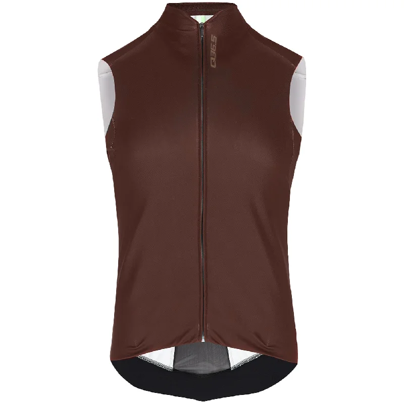 bicycle brake elasticity-Gilet Q36.5 Gregarius Hybrid - Marrone