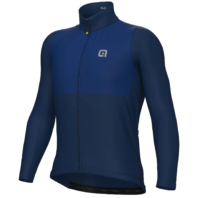 bicycle brake flexibility-Maglia maniche lunghe Ale Off Road Gravel Dual - Blu