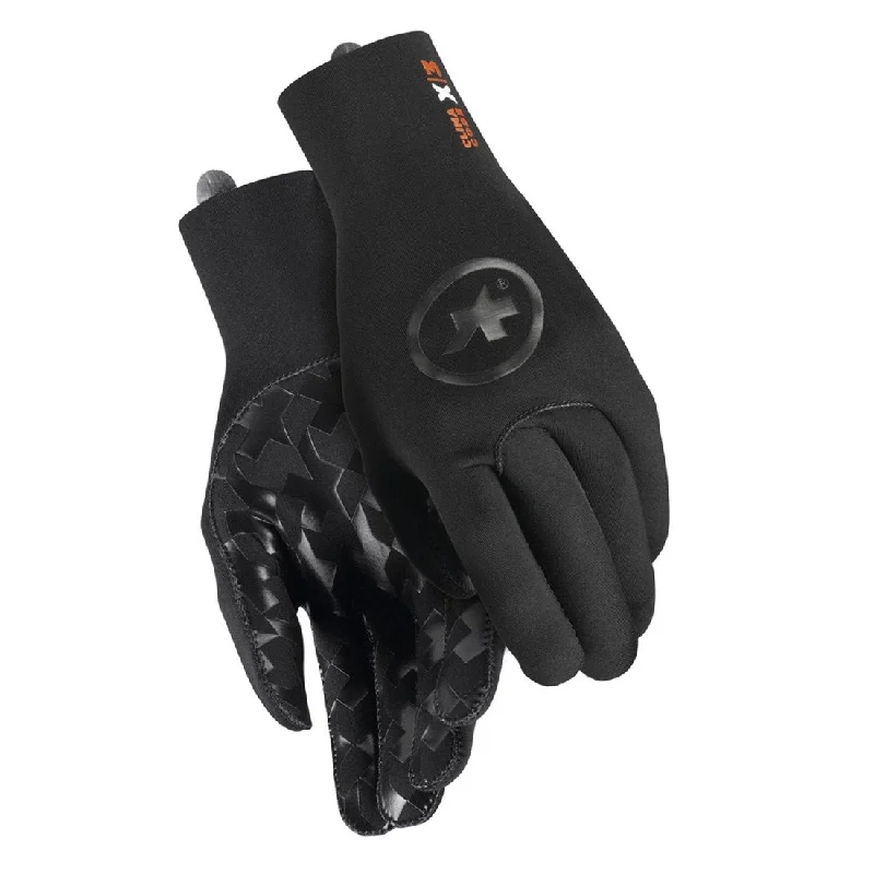 bicycle stand robustness-Assos GT Rain Gloves